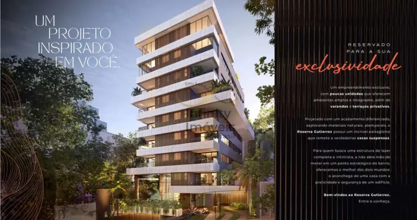 Reserva gutierez - apartamento à venda no bairro gutierrez - belo horizonte/mg