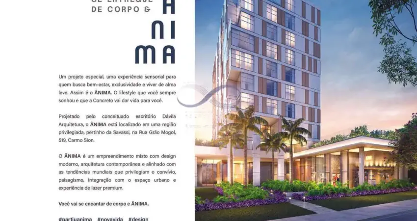 De anima residence - apartamento à venda no bairro castelo - belo horizonte/mg