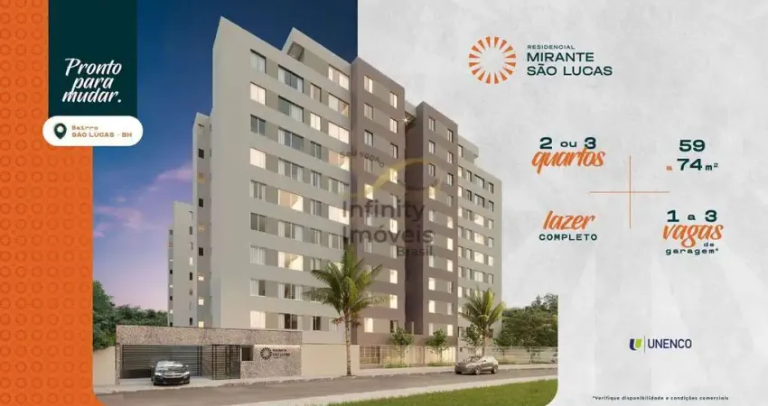 MIRANTE SAO LUCAS - Apartamento à venda no bairro São Lucas - Belo Horizonte/MG