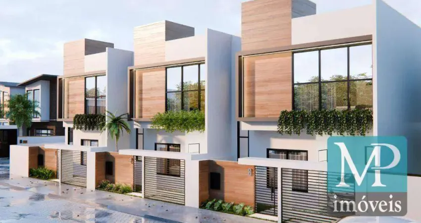 Sobrado com 3 dormitórios à venda, 113 m² por R$ 690.000 - Armação - Penha/SC