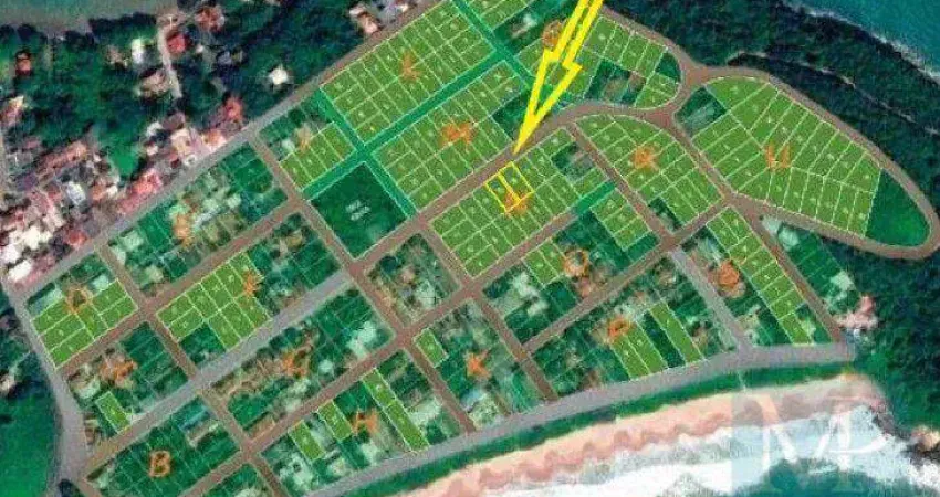 Terreno à venda, 450 m² por r$ 555.384,37 - praia grande - penha/sc