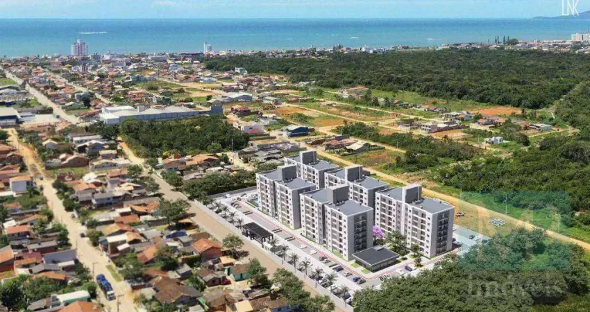Apartamento com 2 dormitórios à venda, 56 m² por r$ 426.000,00 - são cristóvão - barra velha/sc