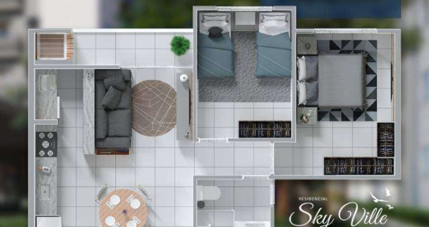 Apartamento com 2 dormitórios à venda, 57 m² por R$ 392.000,00 - São Cristóvão - Barra Velha/SC