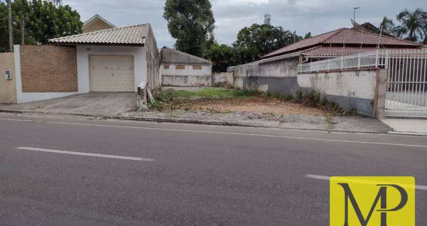 Terreno à venda na Avenida Itapocorói, 477, Armação, Penha