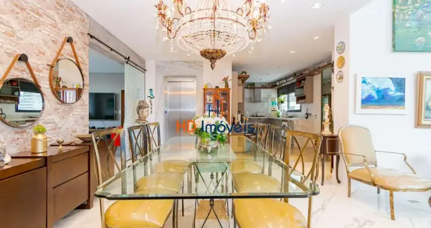 Apartamento andar alto com 3 suítes | 225m² | mobiliado no juvevê – curitiba/pr