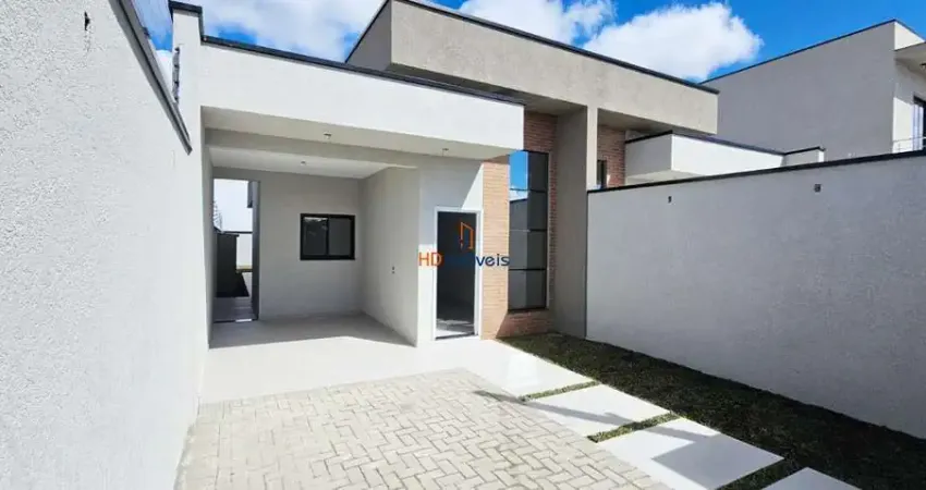 Casa térrea com terreno, 3 dormitórios (suíte) à venda ² por r$ 569.900 - barro preto - são josé dos pinhais/pr