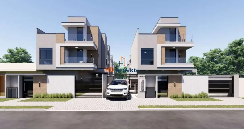 Sobrado com 3 suítes à venda, 169 m² por r$ 949.000 - boqueirão - curitiba/pr