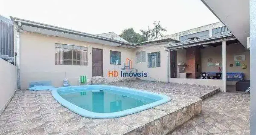 Casa térrea com 5 dormitórios, piscina, edícula à venda, 181 m² por r$ 649.000 - xaxim - curitiba/pr