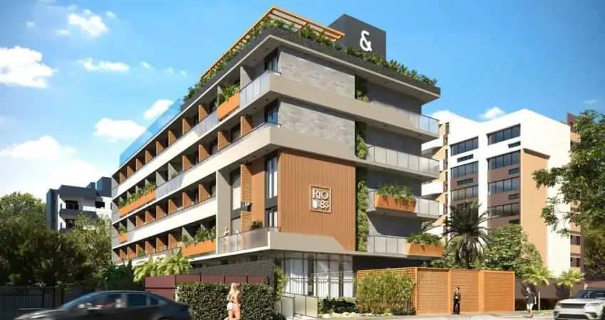 Apartamento garden para venda em joão pessoa, cabo branco, 1 dormitório, 1 banheiro