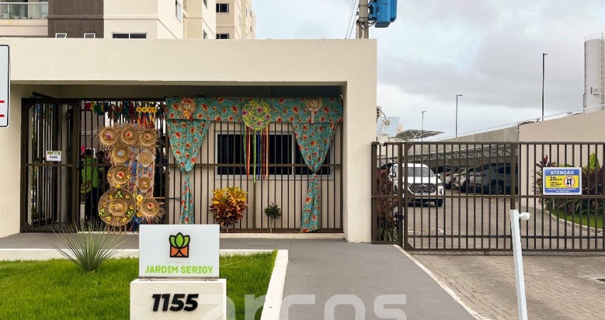Jardim Serigy, Apartamento na Farolândia. 2 quartos com suíte, 58m²