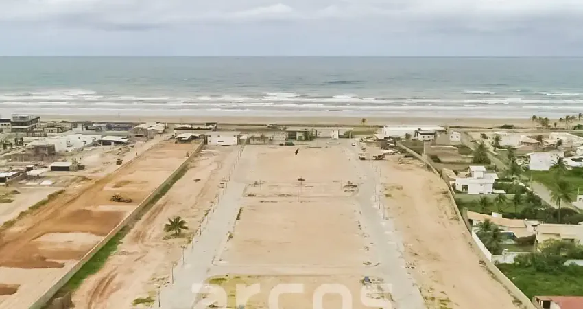 Lote no Oceanville, Mosqueiro – 400m², esquina, posição Sul, condomínio pé na areia de alto padrão