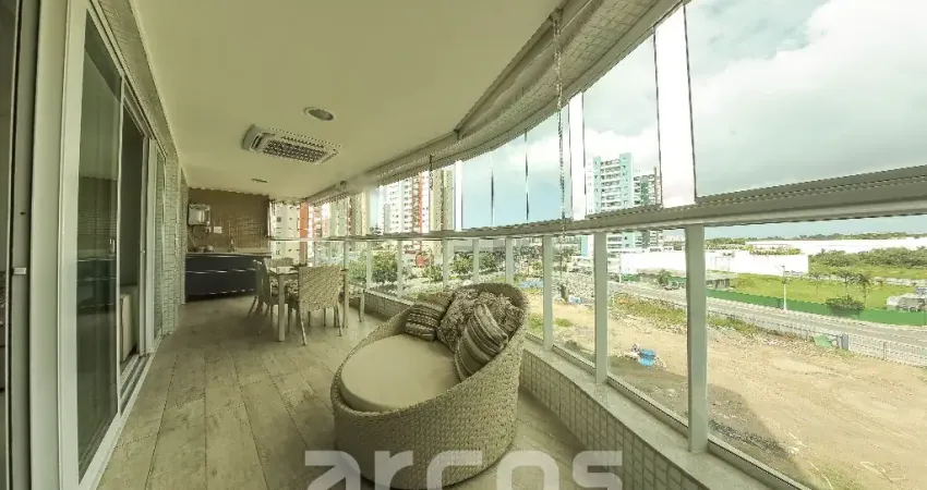 Apartamento no Mansão Jardim Residence de 3 suítes, com 179 m², varanda gourmet