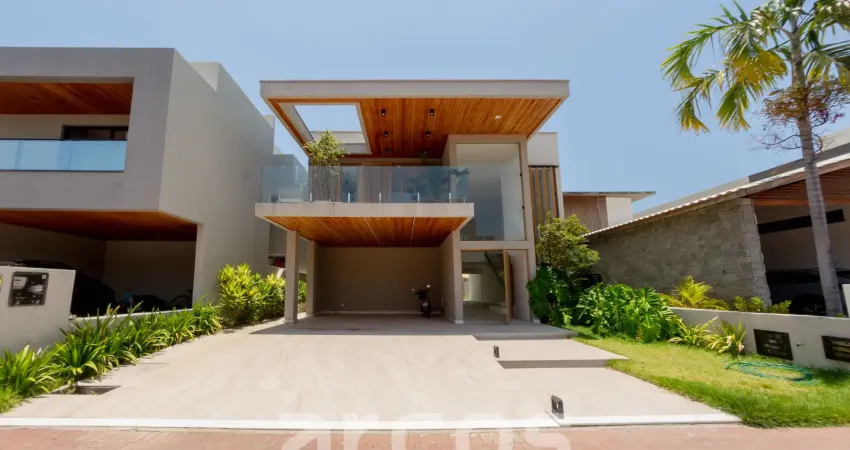 Casa duplex 4 suítes 368 m² – condomínio maui home club & health aruana, aracaju. piscina, suite master com banheira, tomada para carro elétrico e energia solar.