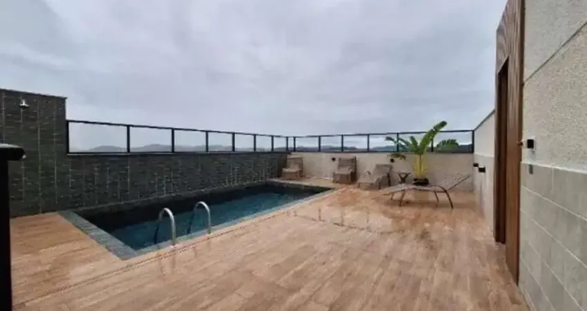 Duplex, condomínio completo piscina em cobertura na pedra branca - palhoça