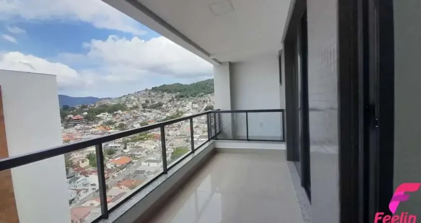 Apartamento com 3 dormitórios (1 suíte) em condomínio completo e vista para o mar - agronômica - florianópolis sc
