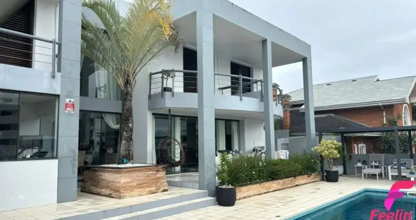 Casa 5 dormitórios 585m² privativos e linda piscina com vista panorâmica no joao paulo -florianópolis sc
