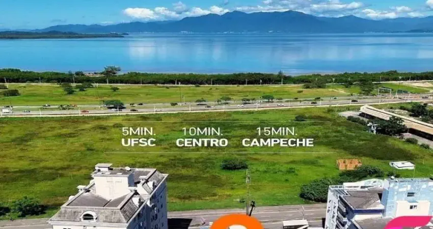 Oportunidade de investimento apartamento 2 dormitórios com vista permanente no hub beira mar sul - apenas r$ 235mil de entrada