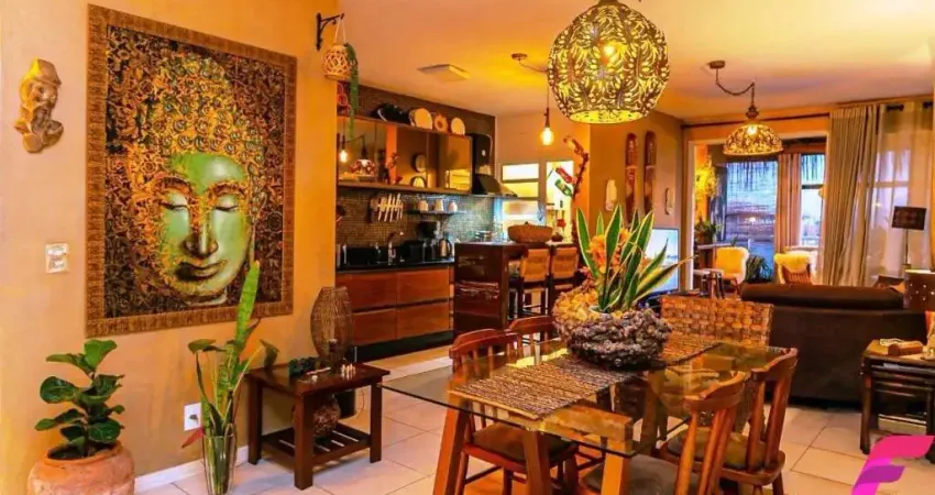 Cobertura com 2 dormitórios à venda, 185 m² - campeche - florianópolis/sc