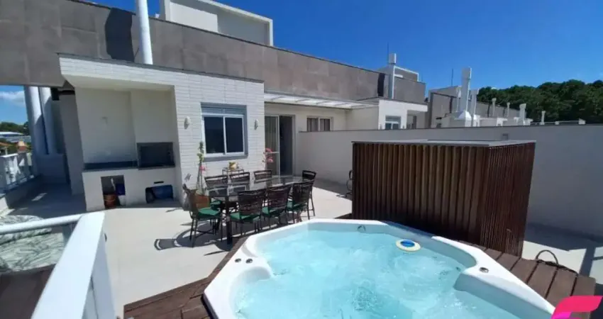 Cobertura com 2 dormitórios à venda, 138 m² - campeche - florianópolis/sc