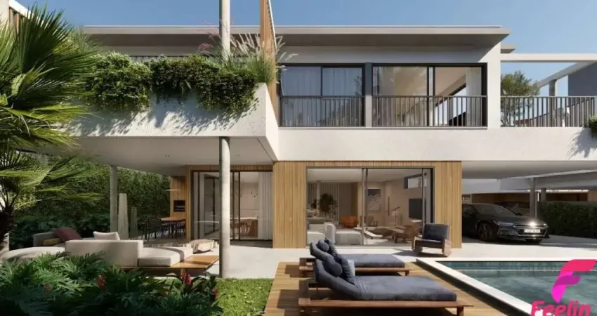 Casa com 03 dormitórios e 03 suite e   em condomínio fechado -cacupé -florianópolis  sc