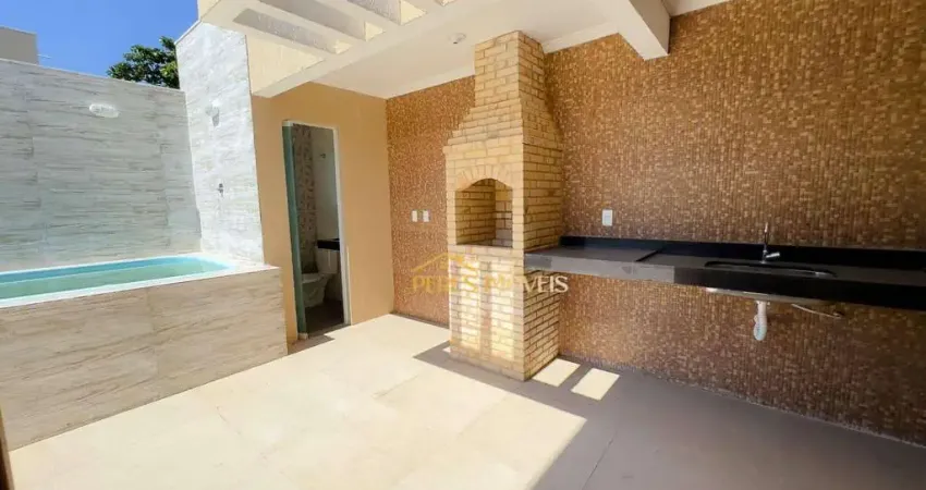 Ultima unidade de casa triplex com 3 dormitórios à venda, 120 m² por r$ 595.000 - costazul - rio das ostras/rj