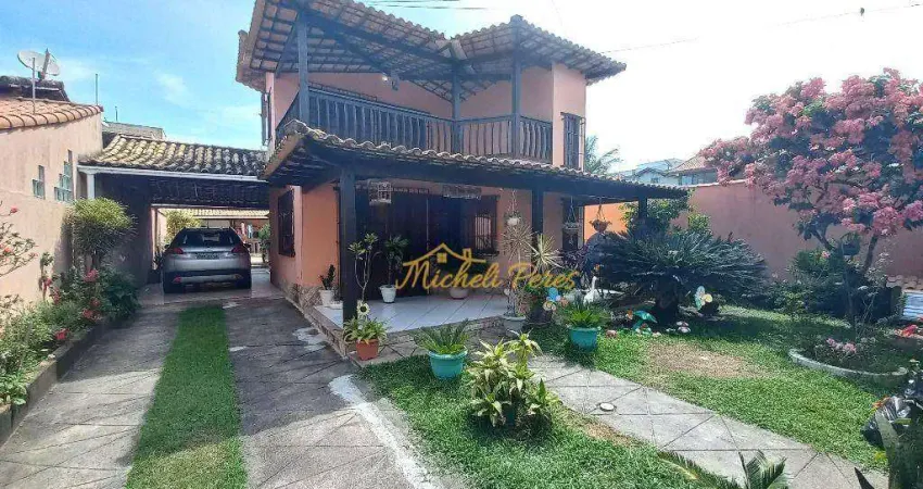 Excelente casa duplex em terreno inteiro, próximo da praia de Costazul com 4 quartos à venda, 216 m² - Recreio - Rio das Ostras/RJ