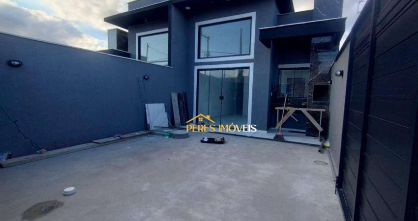 Excelentes casas lineares com design moderno, 2 quartos, sendo um suite. churraqueira, garagem. Enseada/ Rio das ostras