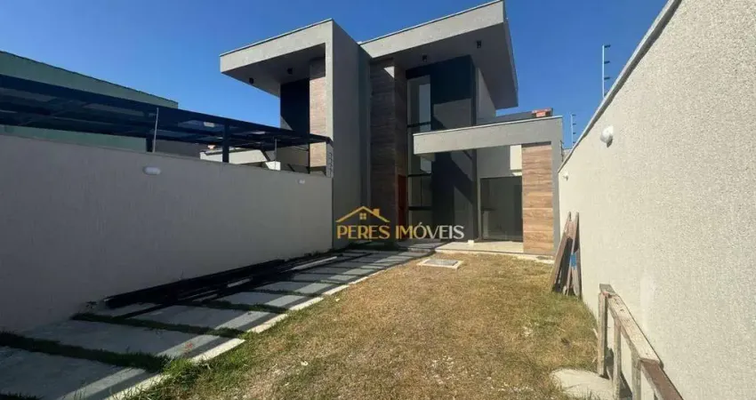 OPORTUNIDADE UNICA! Casa de Alto Padrão com 3 Suites à venda, 108 m² por R$ 720.000 - Novo Rio Das Ostras - Rio das Ostras/RJ