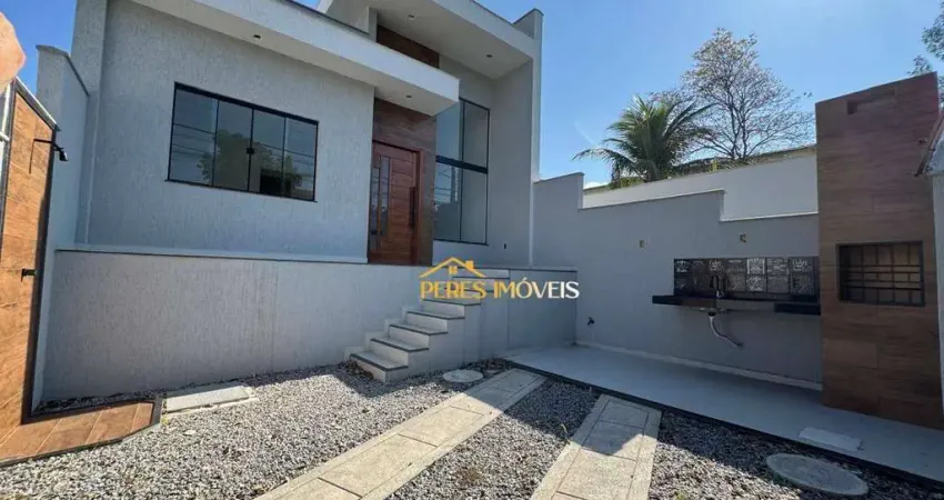 Casa não geminada com 2 dormitórios à venda, 71 m² por R$ 420.000 - Jardim Campomar - Rio das Ostras/RJ