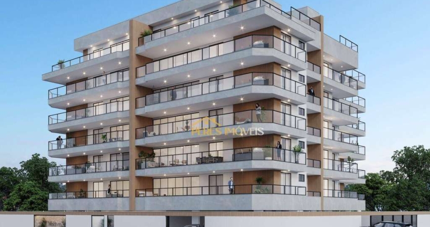 LANÇAMENTO! Apartamento de luxo com 3 dormitórios à venda, 145 m² por R$ 700.000 - Costazul - Rio das Ostras/RJ