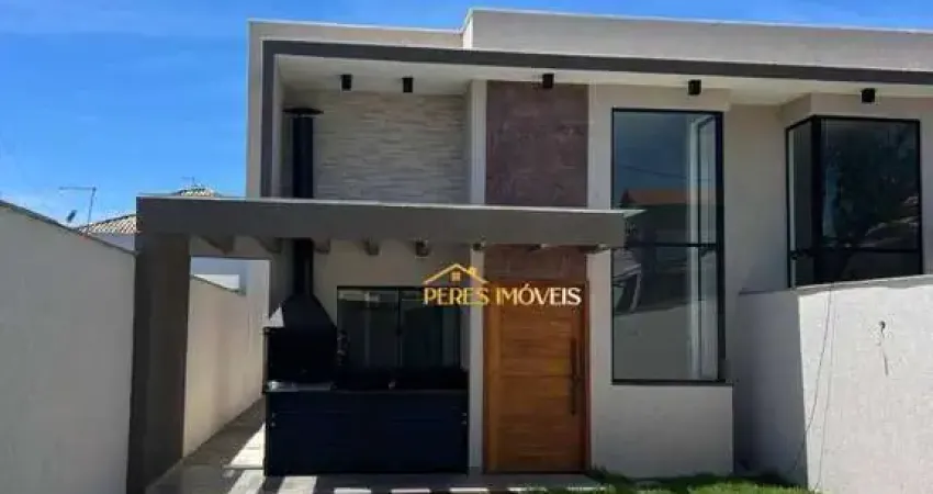 ULTIMA UNIDADE de Casa Alto Padrão com 3 dormitórios à venda, 95 m² por R$ 490.000 - Extensão Serramar - Rio das Ostras/RJ