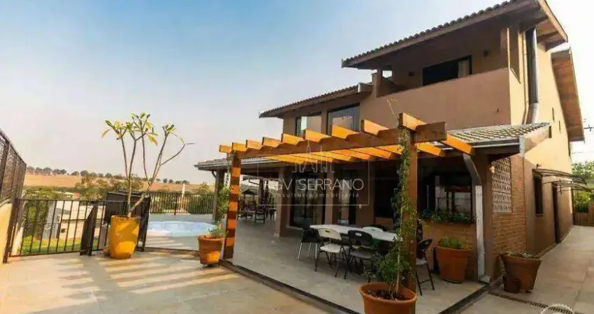 Casa com 3 dormitórios à venda, 320 m² por R$ 1.690.000 - Condomínio Morada dos Pássaros - Rio das Pedras/São Paulo