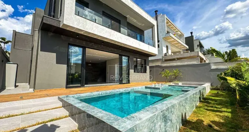 Sobrado com 3 dormitórios à venda, 311 m² por r$ 3.200.000,00 - altos da bela vista - indaiatuba/sp