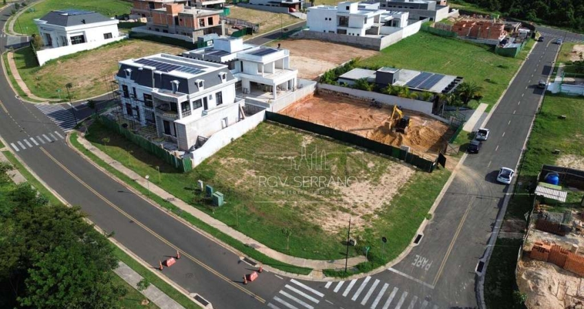 Terreno à venda, 637 m² por R$ 1.470.000,00 - Parque Villa dos Pinheiros - Indaiatuba/SP