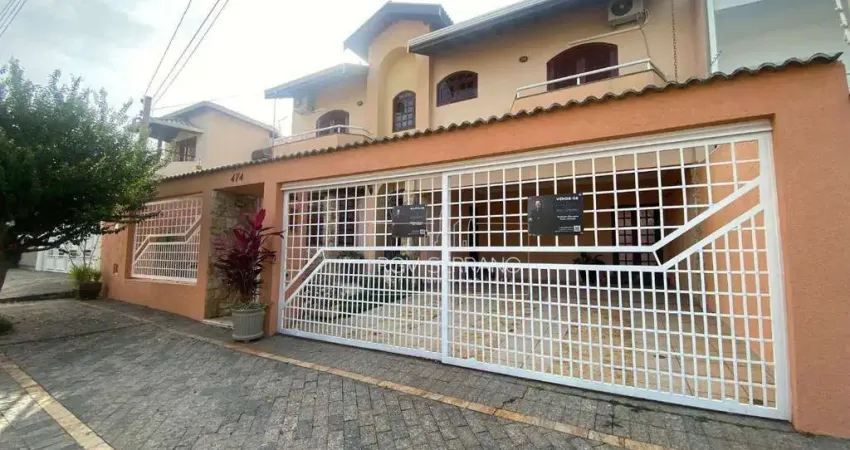 Sobrado com 4 dormitórios para alugar, 329 m² por r$ 7.350,00/mês - jardim esplanada - indaiatuba/sp