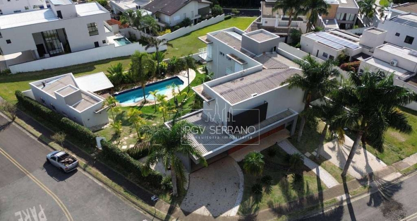 Sobrado com 4 dormitórios, 477 m² - venda por R$ 5.000.000,00 ou aluguel por R$ 27.700,00/mês - Jardim Vila Paradiso - Indaiatuba/SP