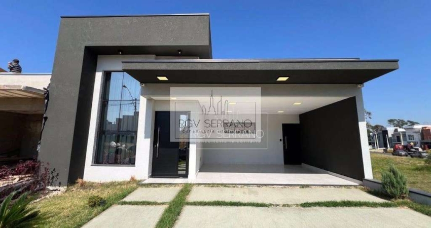 Casa com 3 dormitórios, 156 m² - venda por R$ 1.085.000,00 ou aluguel por R$ 6.413,00/mês - Park Gran Reserve - Indaiatuba/SP