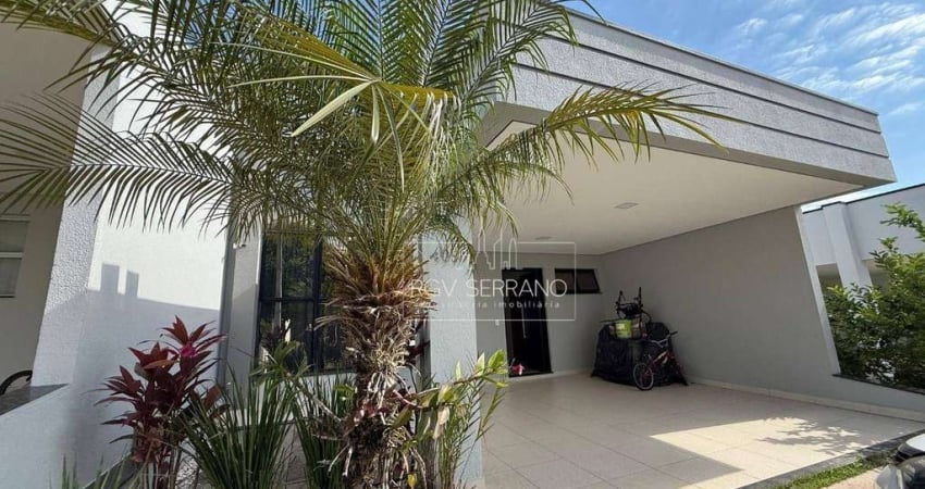 Casa com 3 dormitórios, 174 m² - venda por R$ 1.490.000 ou aluguel por R$ 8.775/mês - Jardim Bréscia - Indaiatuba/SP
