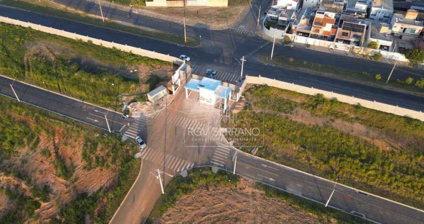 Terreno à venda, 300 m² por R$ 477.000 - villa trivento - Indaiatuba/SP