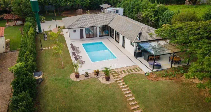 Chácara com 4 dormitórios à venda, 2880 m² por r$ 4.300.000 - colinas do mosteiro de itaici - indaiatuba/sp