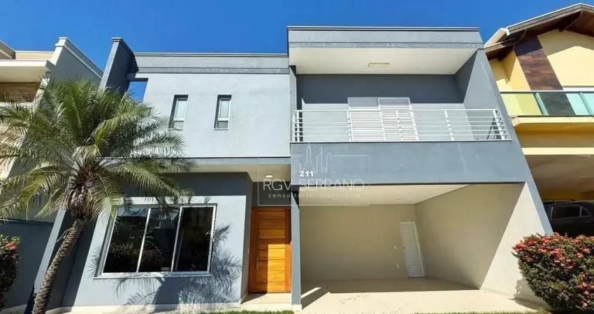 Sobrado com 4 dormitórios, 256 m² - venda por r$ 2.500.000,00 ou aluguel por r$ 14.906,00/mês - jardim residencial dona lucilla - indaiatuba/sp