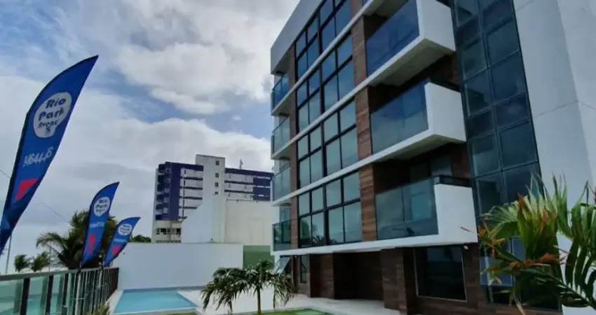 Apartamento avenida beira mar, mobiliado, flat, quarto-sala, lazer completo!