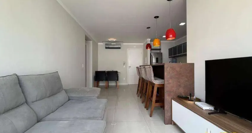 Apartamento com 2 dormitórios para alugar, 65 m² por r$ 5.000,00/mês - nações - balneário camboriú/sc