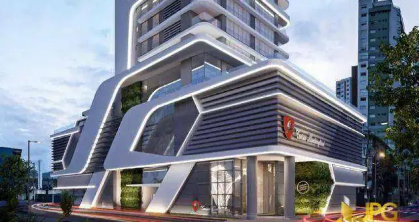 Apartamento com 4 Suítes e Vista para o Mar em Condomínio com Lazer Completo - Centro - Balneário Camboriú