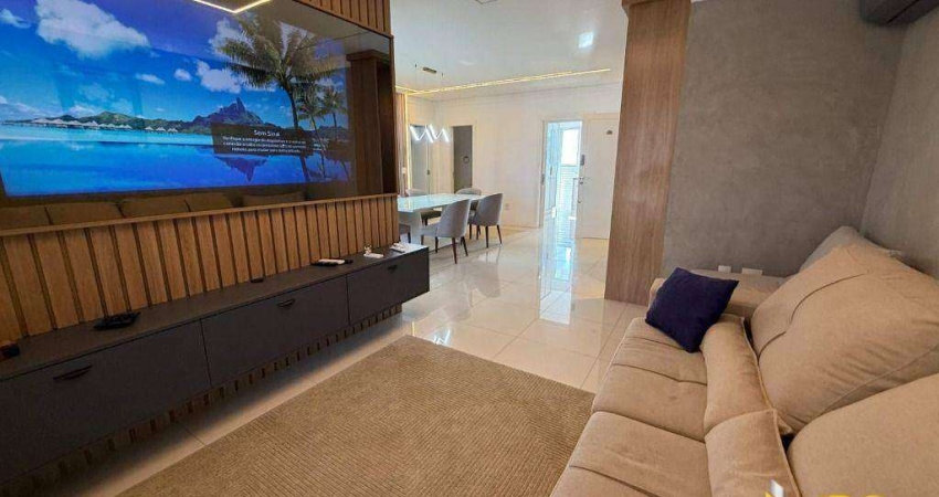 Alto padrão com hidromassagem, 3 suítes e lazer completo – Mobiliado e decorado!