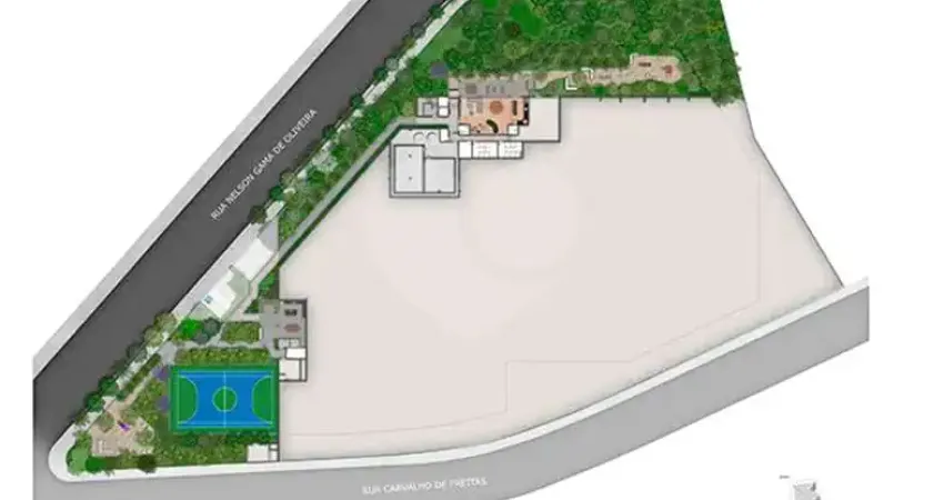 Apartamento com 2 quartos à venda na Rua Carvalho de Freitas, Vila Andrade, São Paulo