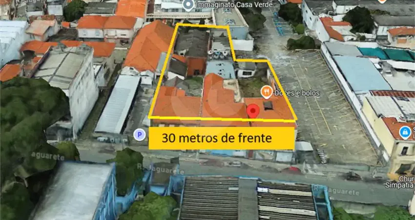 Terreno comercial à venda na Rua Jaguarete, 369, Casa Verde, São Paulo