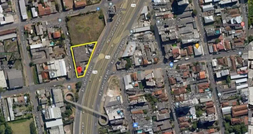 Terreno à venda na Avenida Getúlio Vargas, Centro, São Leopoldo