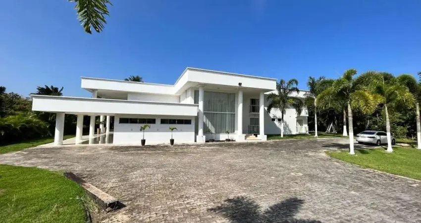 Casa com 8 dormitórios à venda, 1200 m² por r$ 12.000.000,00 - encontro das águas - lauro de freitas/ba