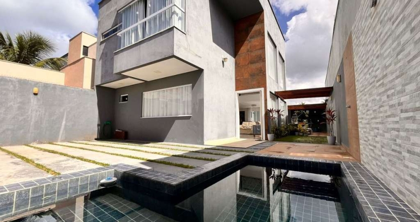 Casa com 3 dormitórios à venda, 128 m² por R$ 850.000 - Abrantes - Camaçari/BA